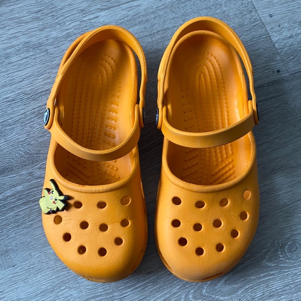 Orange crocs Mary Jane ss J2
